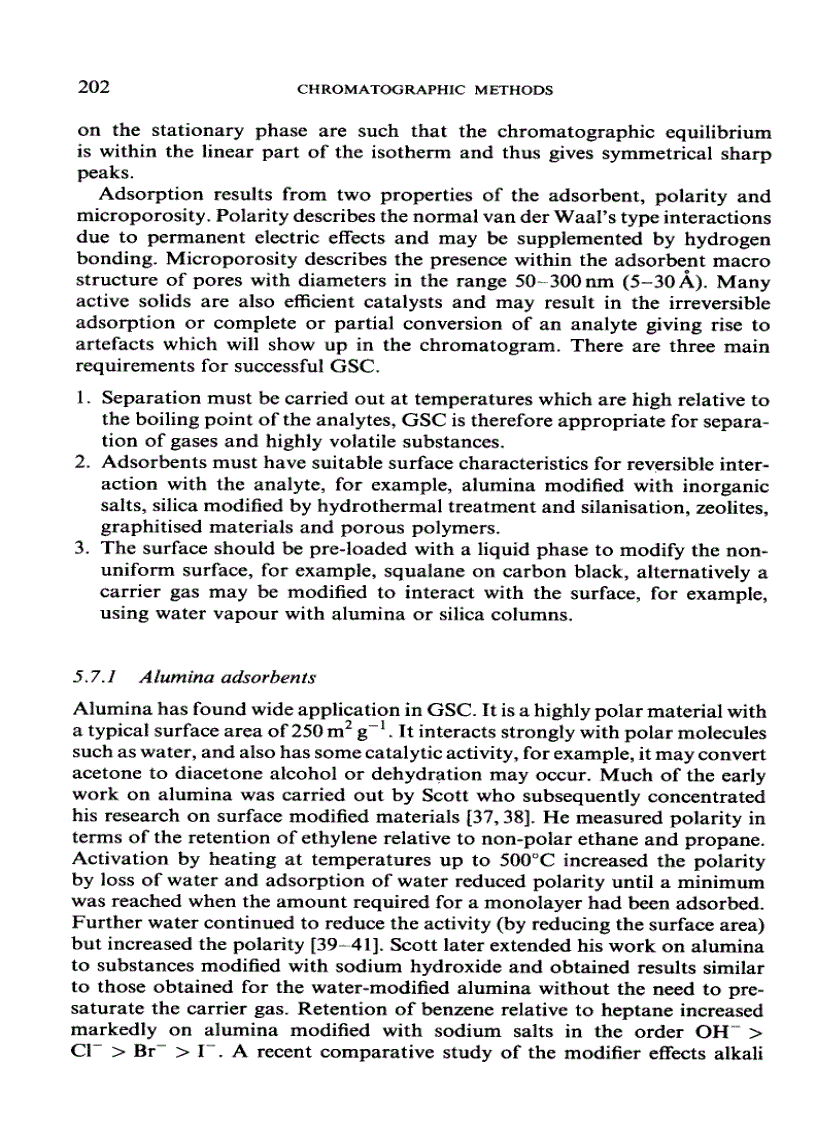 image for page Chromatographic Methods 5th Edition