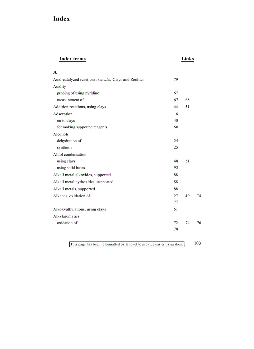 image for page Clean Synthesis Using Porous Inorganic Solid Catalysts
