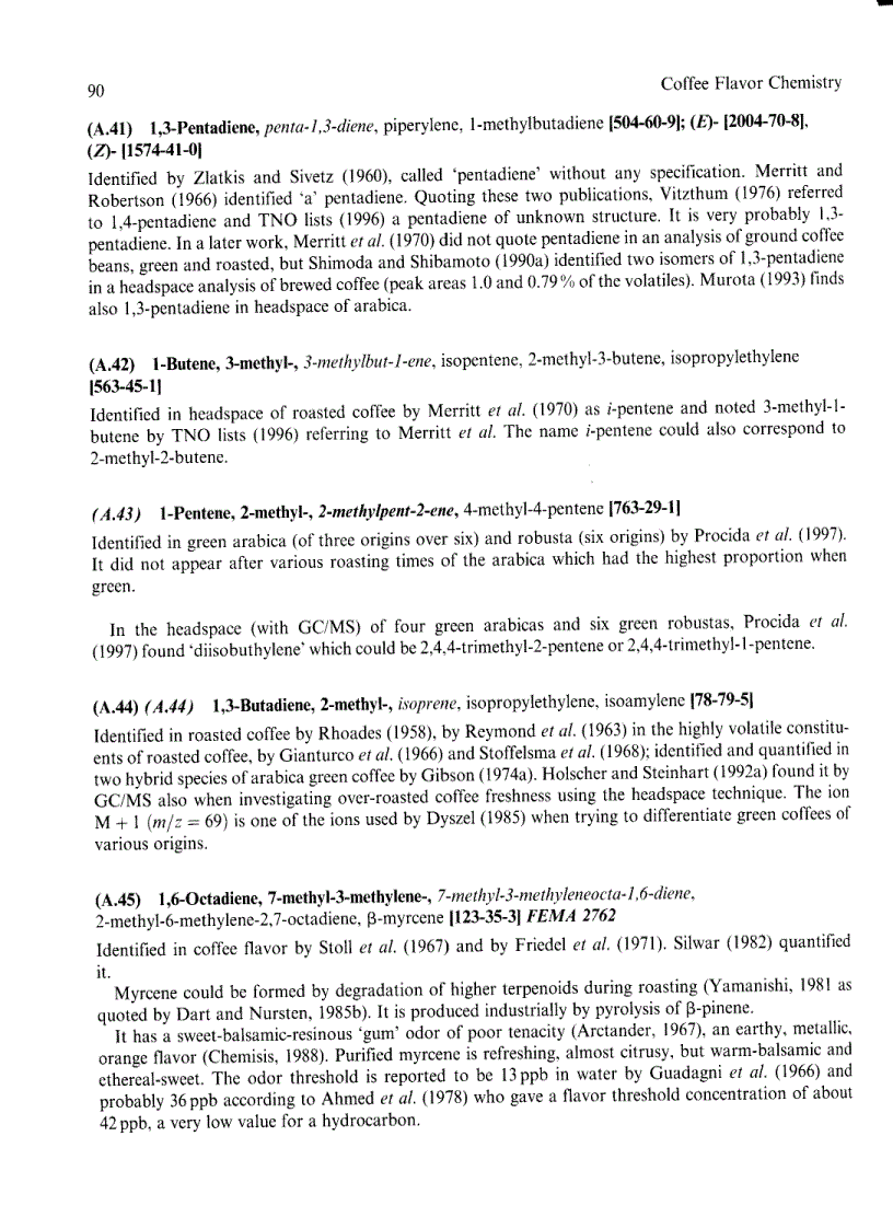 image for page Coffee Flavor Chemistry