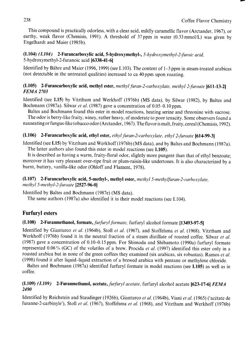 image for page Coffee Flavor Chemistry