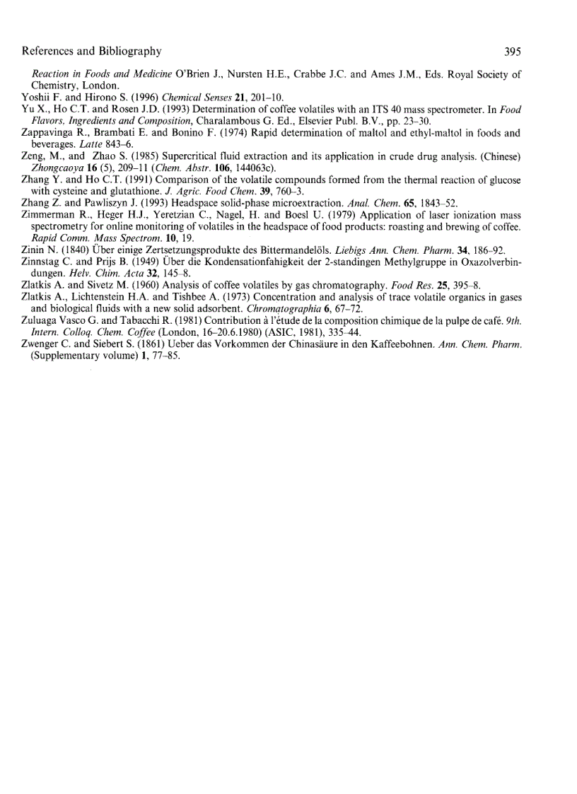 image for page Coffee Flavor Chemistry