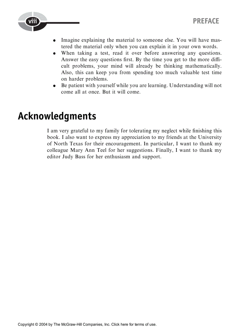 image for page College Algebra Demystified 1st Edition