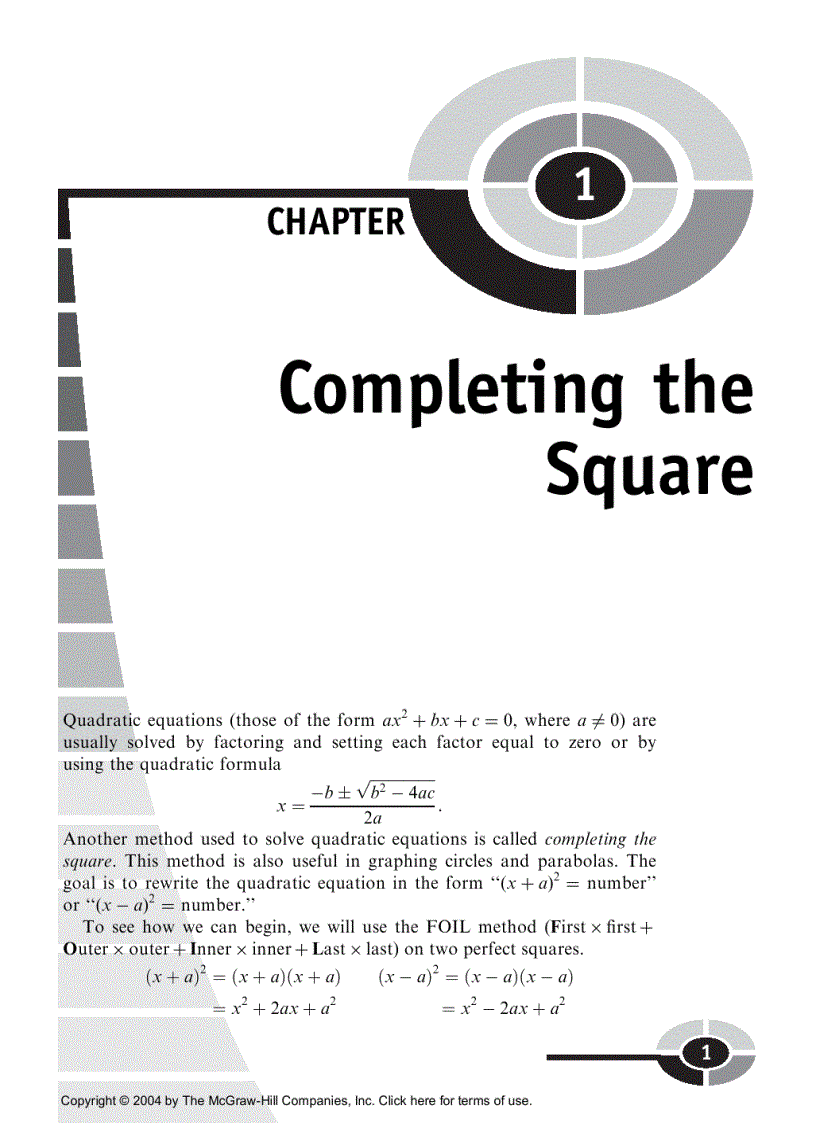 image for page College Algebra Demystified 1st Edition