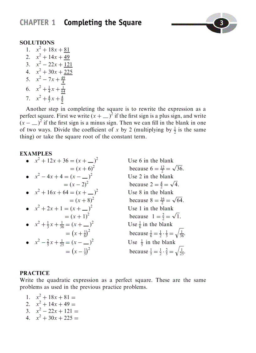 image for page College Algebra Demystified 1st Edition