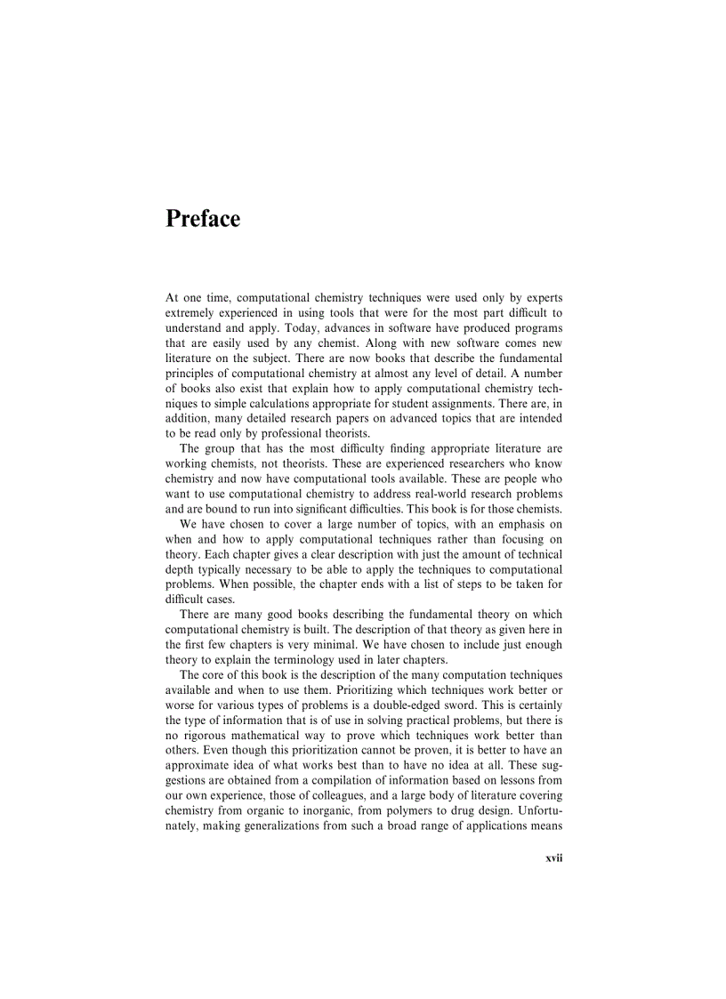 image for page Computational Chemistry 1st Edition