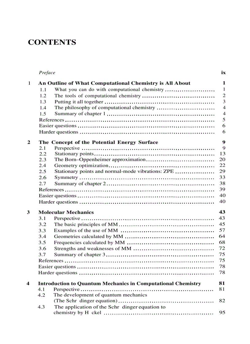 image for page Computational Chemistry 1st Edition 1