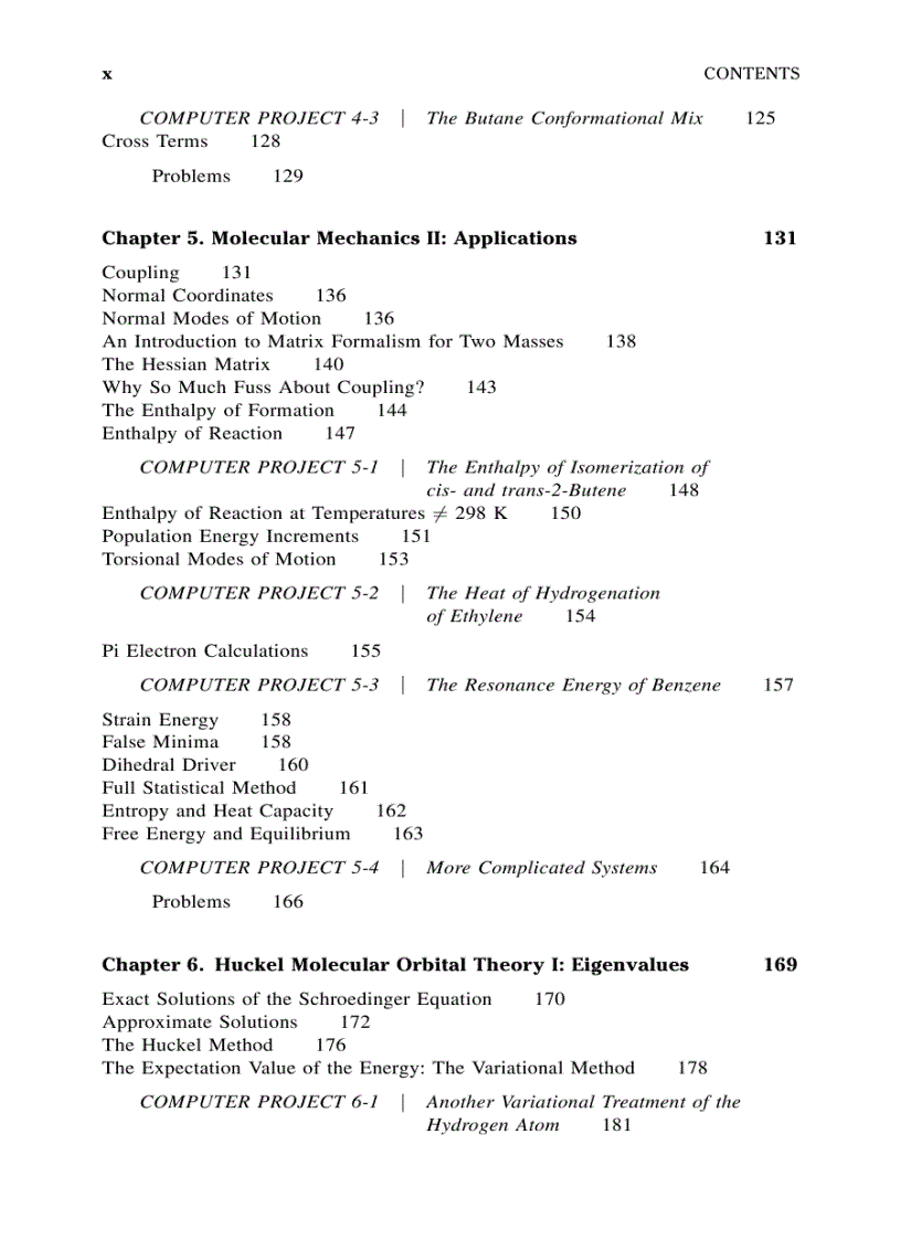 image for page Computational Chemistry Using The PC 3rd Edition