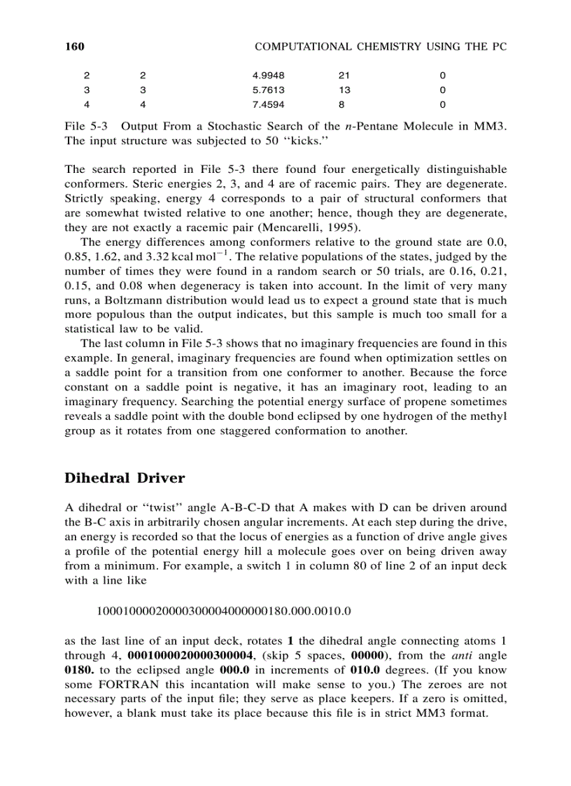 image for page Computational Chemistry Using The PC 3rd Edition