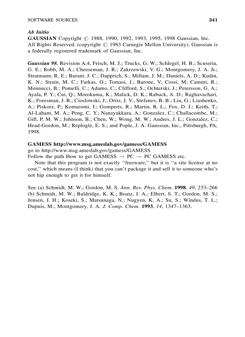 image for page Computational Chemistry Using The PC 3rd Edition