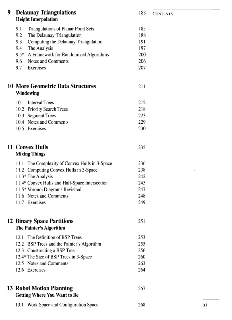 image for page Computational Geometry Algorithms and Applications 2nd Edition