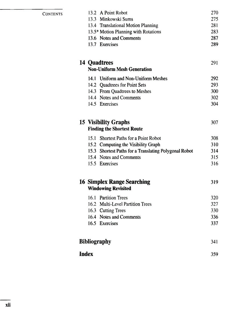 image for page Computational Geometry Algorithms and Applications 2nd Edition