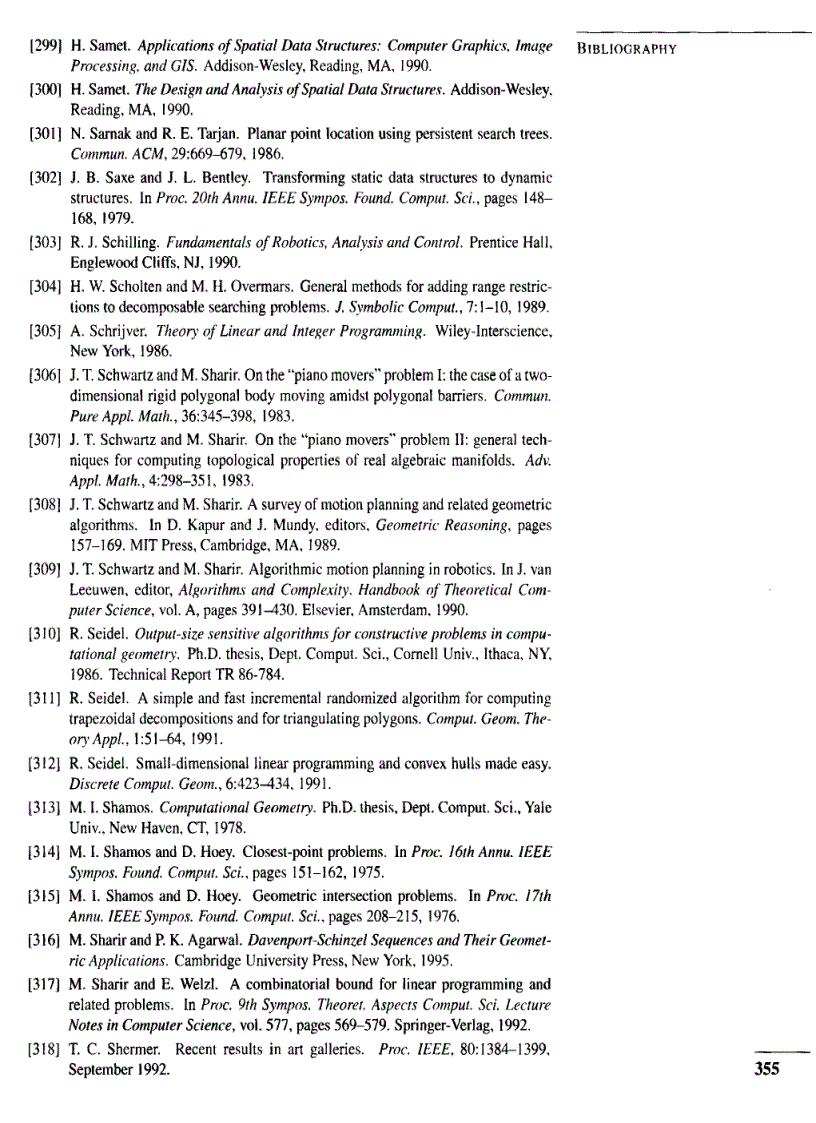 image for page Computational Geometry Algorithms and Applications 2nd Edition