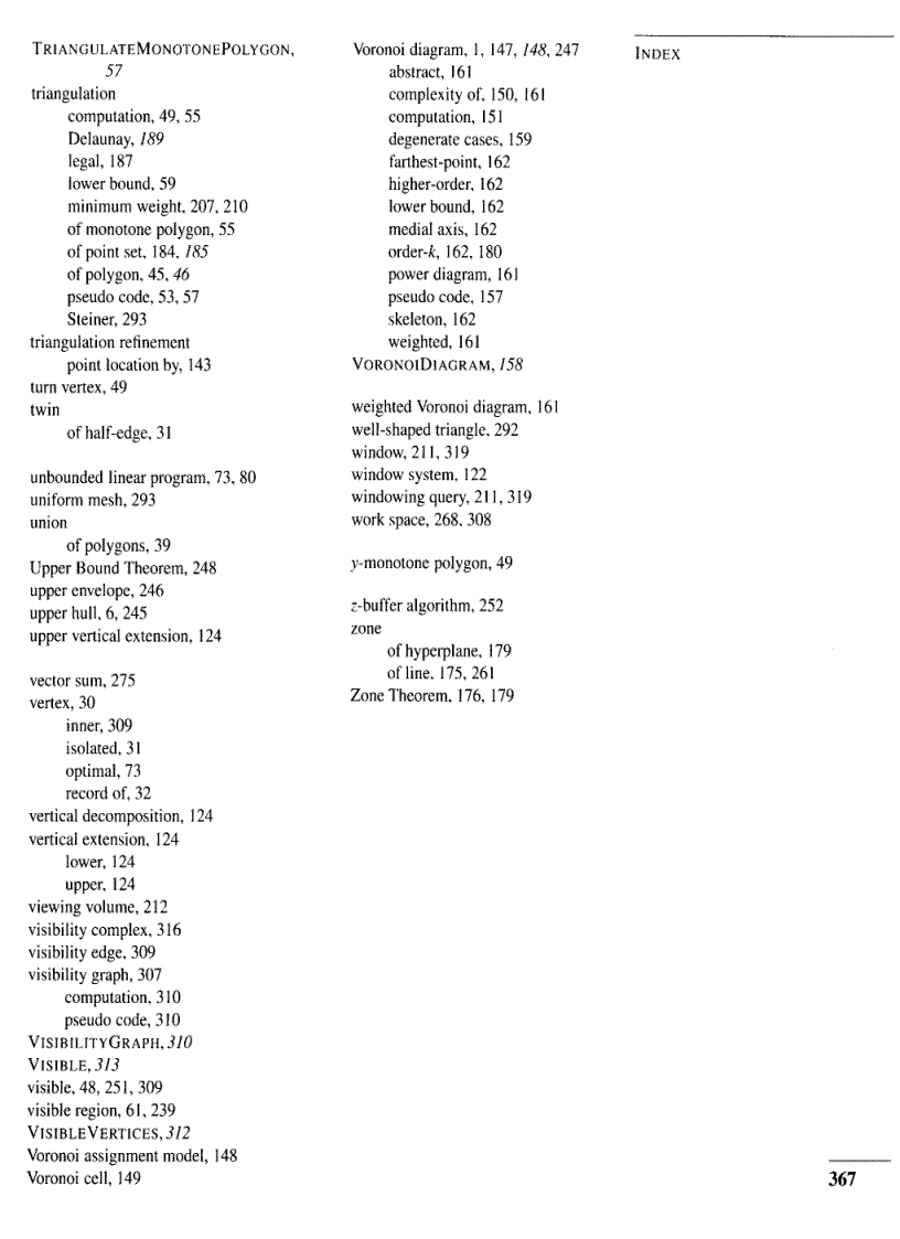image for page Computational Geometry Algorithms and Applications 2nd Edition