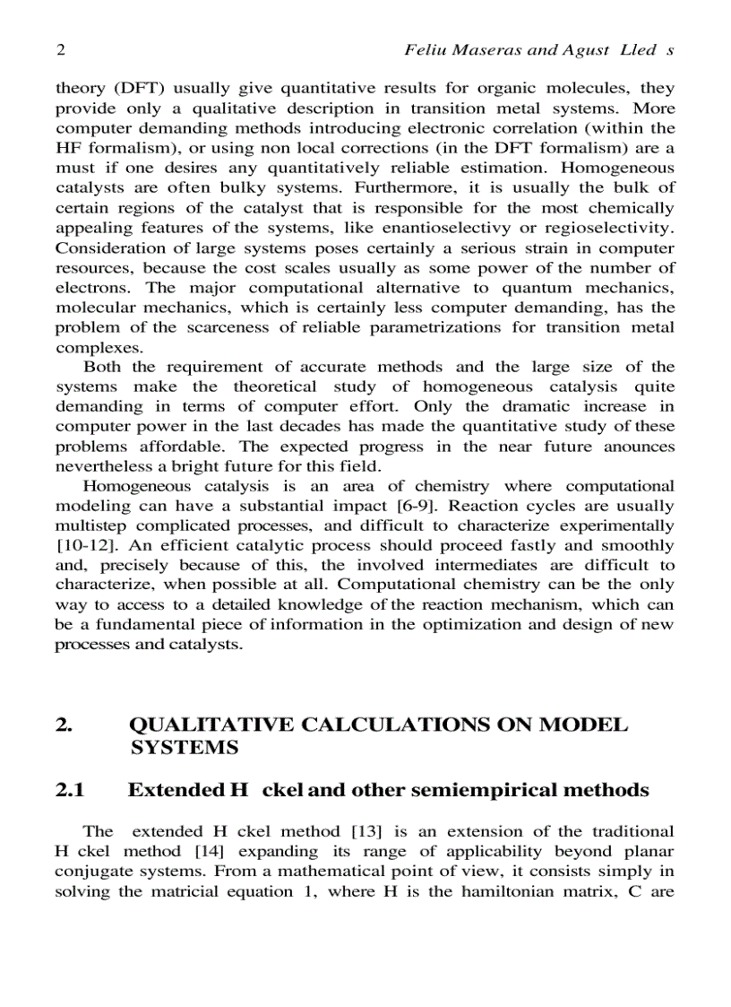 image for page Computational Modeling of Homogeneous Catalysis