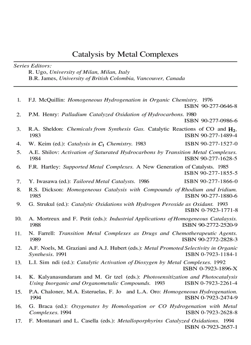 image for page Computational Modeling of Homogeneous Catalysis