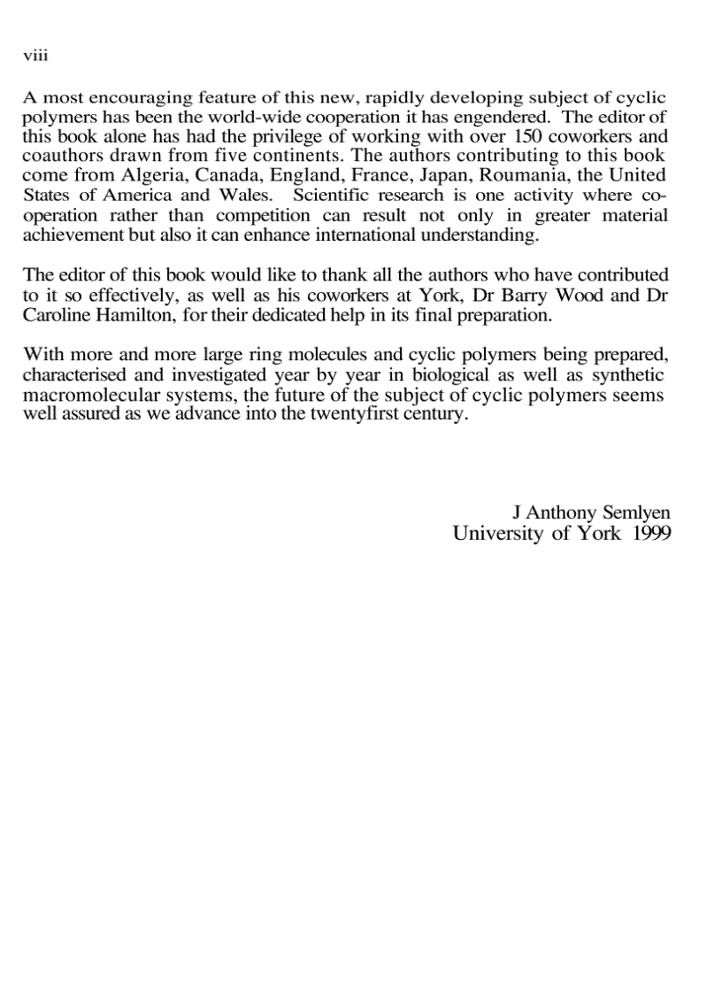 image for page Cyclic Polymers 2nd Edition