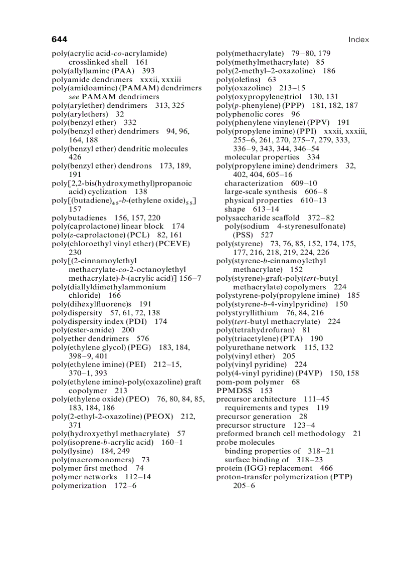 image for page Dendrimers and Other Dendritic Polymers