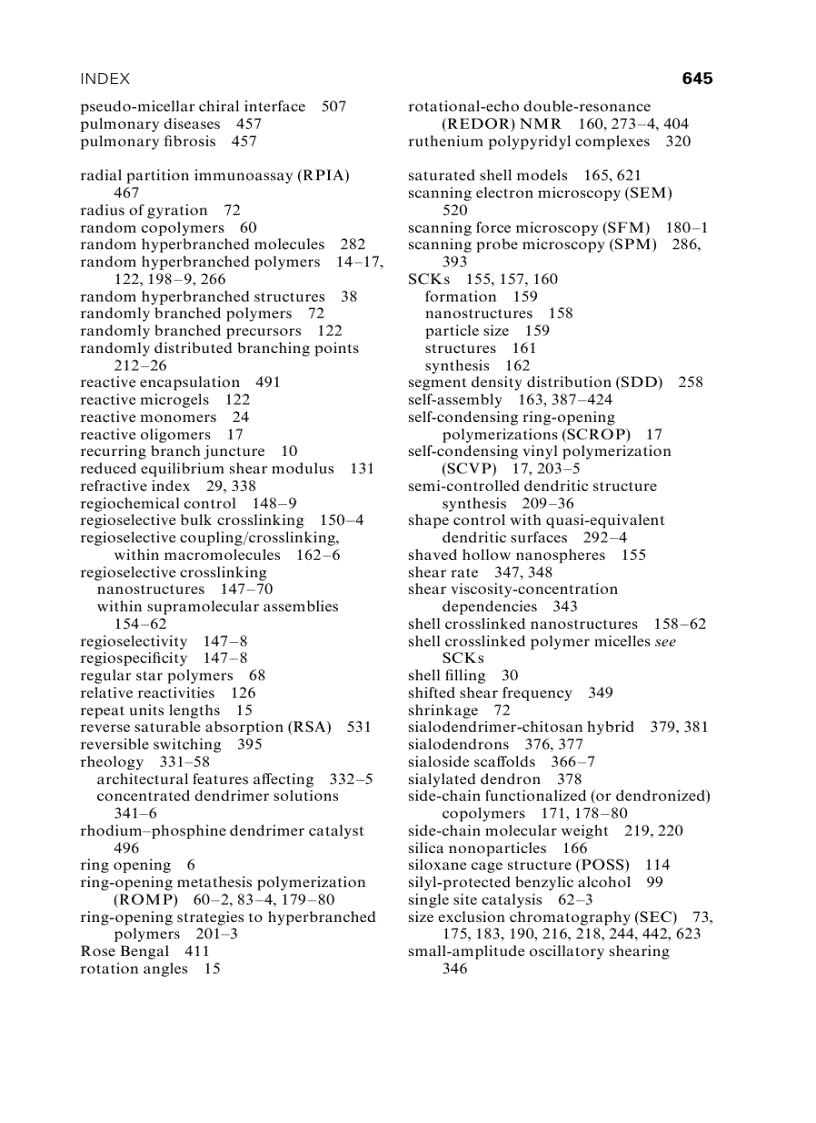 image for page Dendrimers and Other Dendritic Polymers