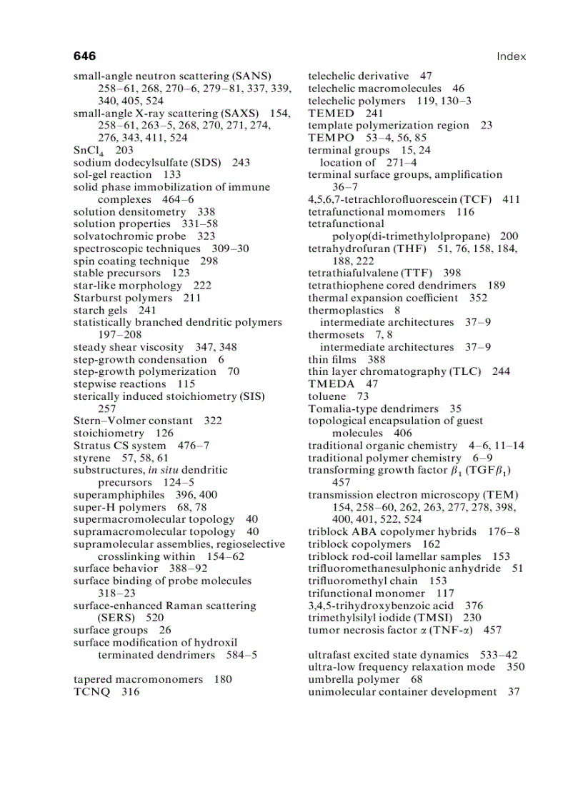 image for page Dendrimers and Other Dendritic Polymers