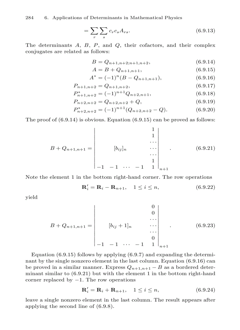 image for page Determinants and Their Applications in Mathematical Physics