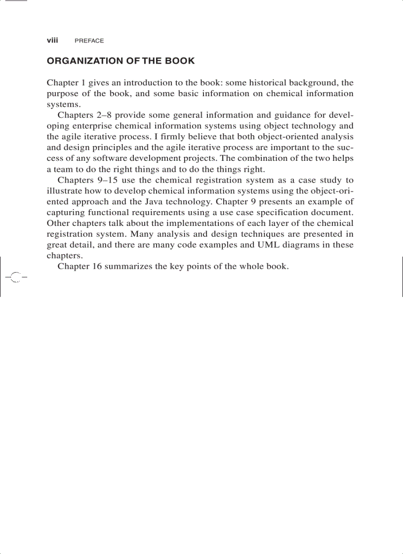 image for page Developing Chemical Information Systems