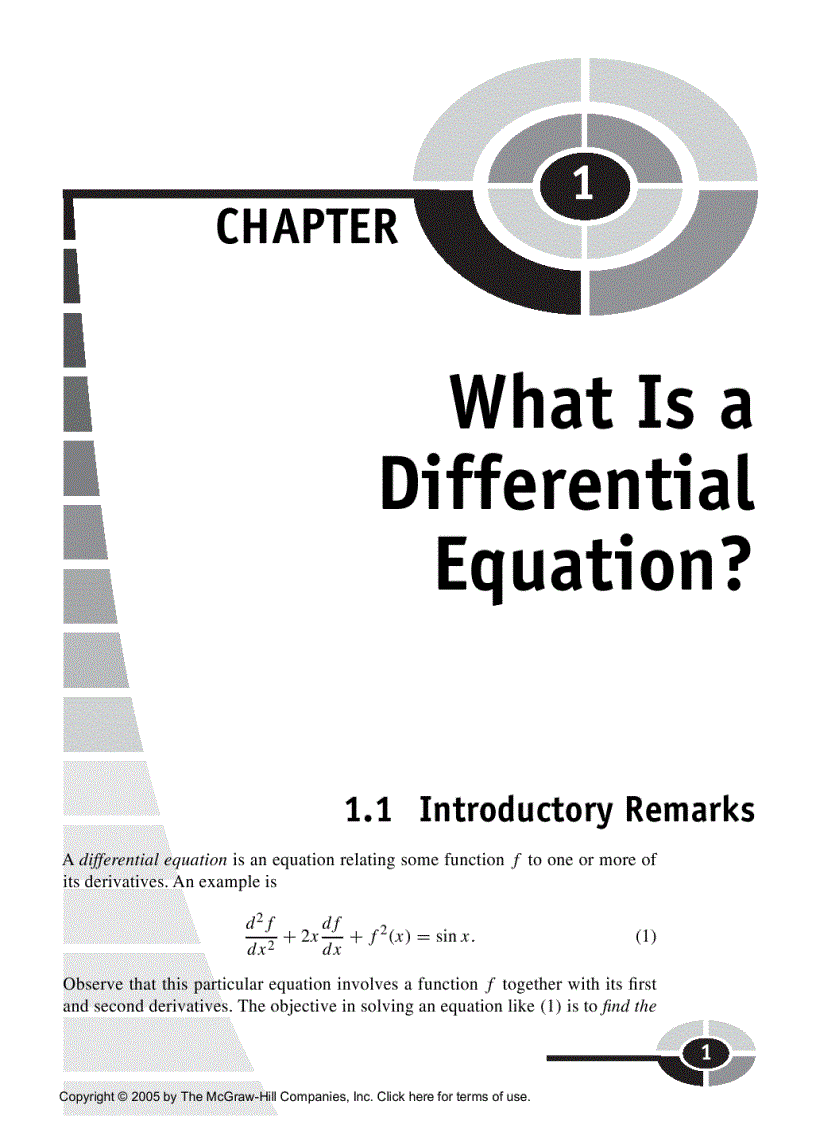 image for page Differential Equations Demystified 1st Edition
