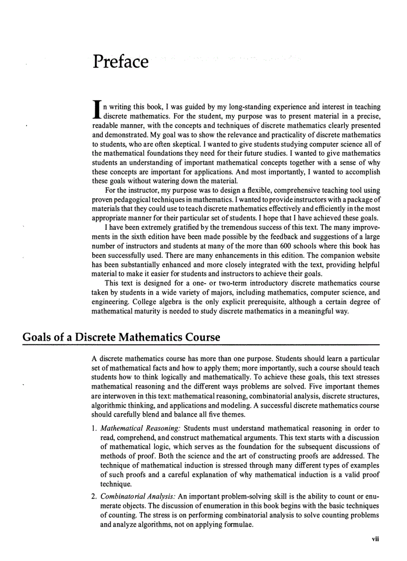 image for page Discrete Mathematics and Its Applications 6th Edition