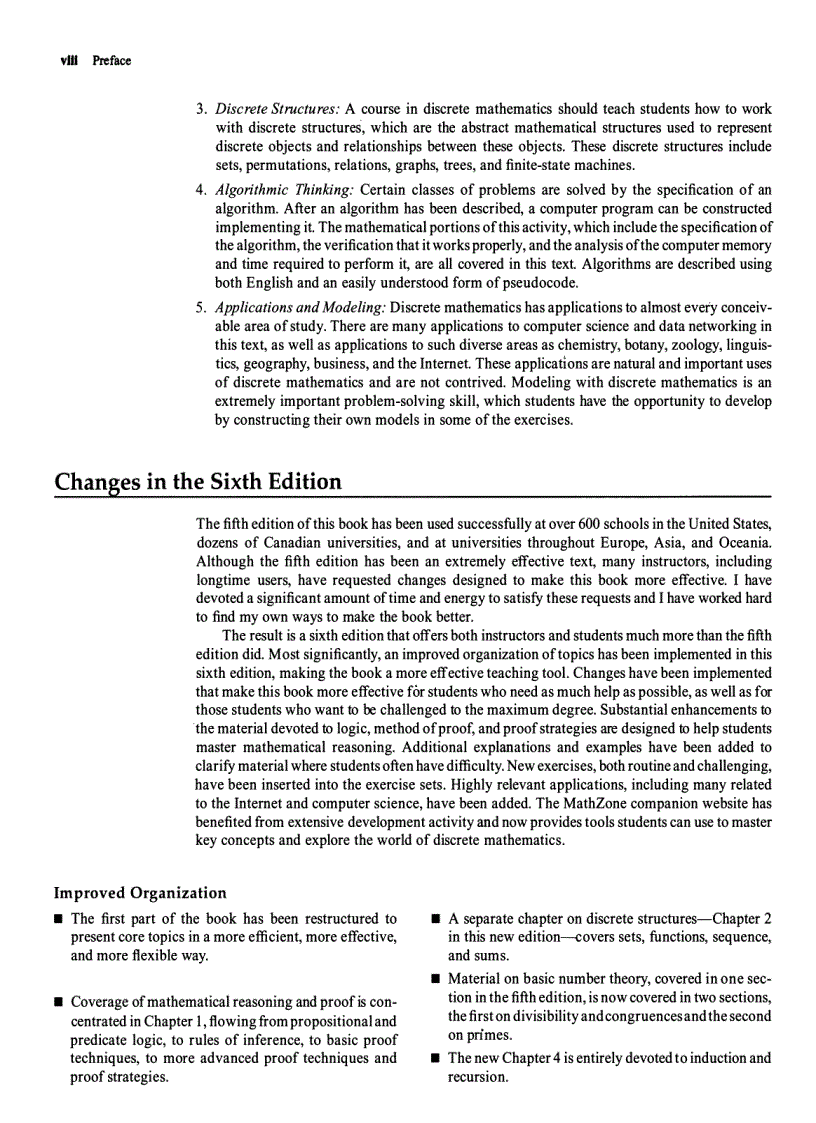 image for page Discrete Mathematics and Its Applications 6th Edition