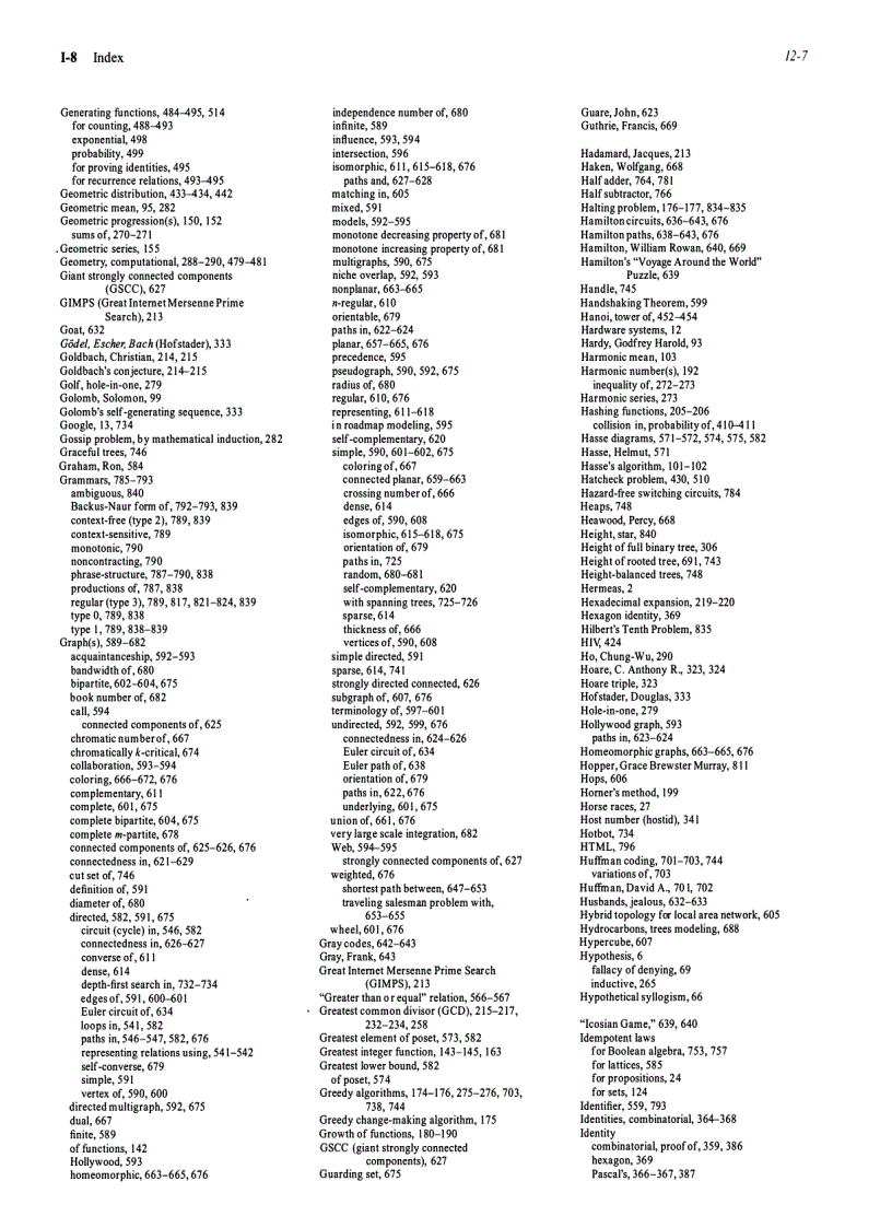 image for page Discrete Mathematics and Its Applications 6th Edition