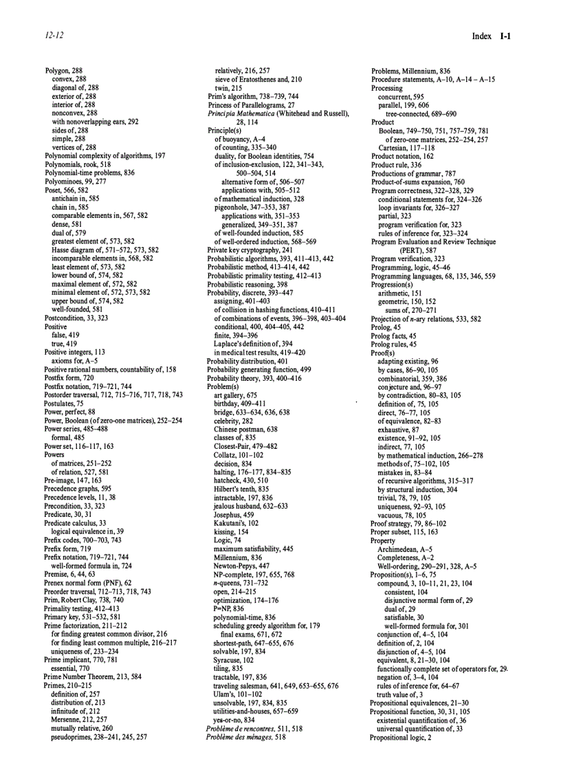 image for page Discrete Mathematics and Its Applications 6th Edition