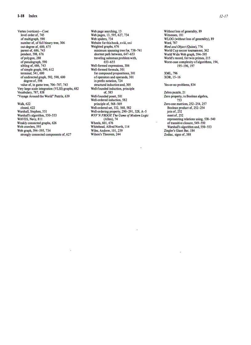image for page Discrete Mathematics and Its Applications 6th Edition