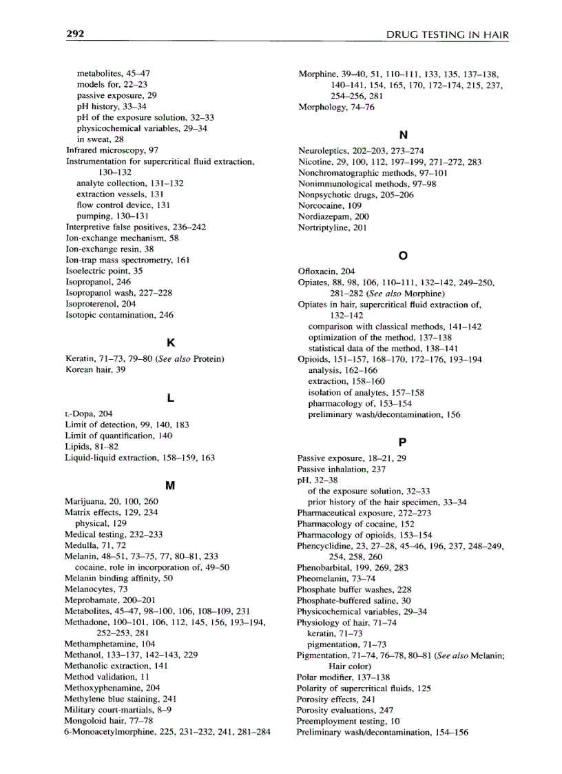 image for page Drug Testing in Hair
