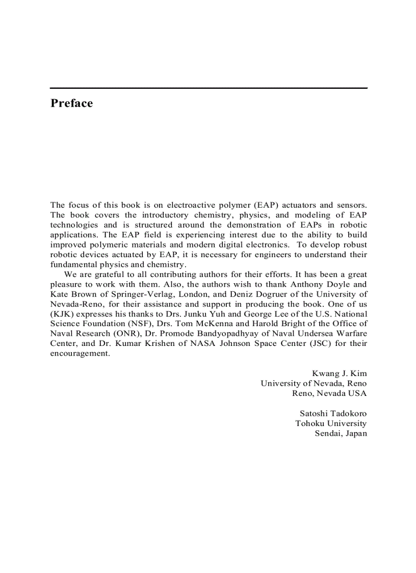 image for page Electroactive Polymers for Robotic Applications