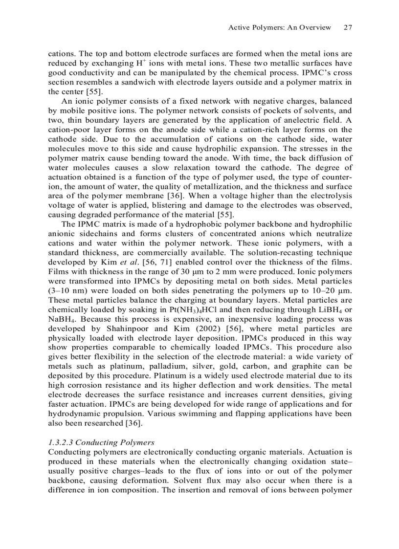 image for page Electroactive Polymers for Robotic Applications