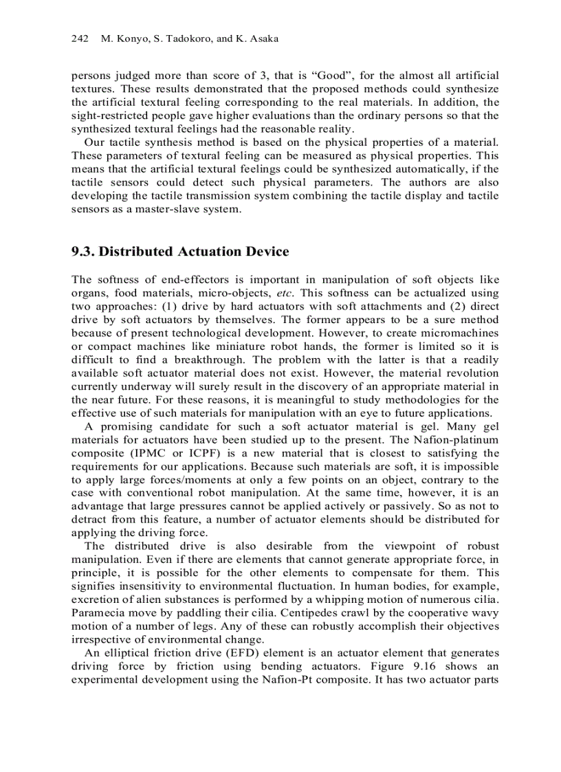 image for page Electroactive Polymers for Robotic Applications
