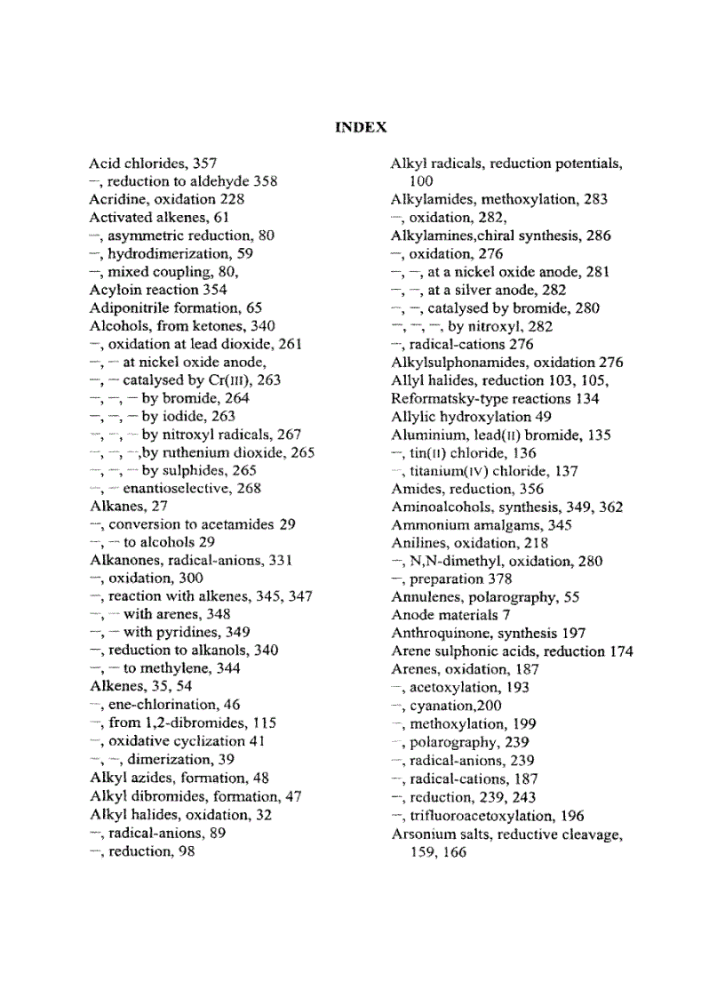 image for page Electrochemical Reactions and Mechanisms in Organic Chemistry