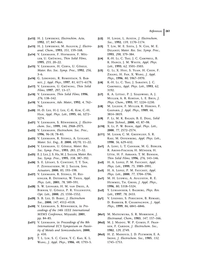 image for page Electrochemistry of Silicon