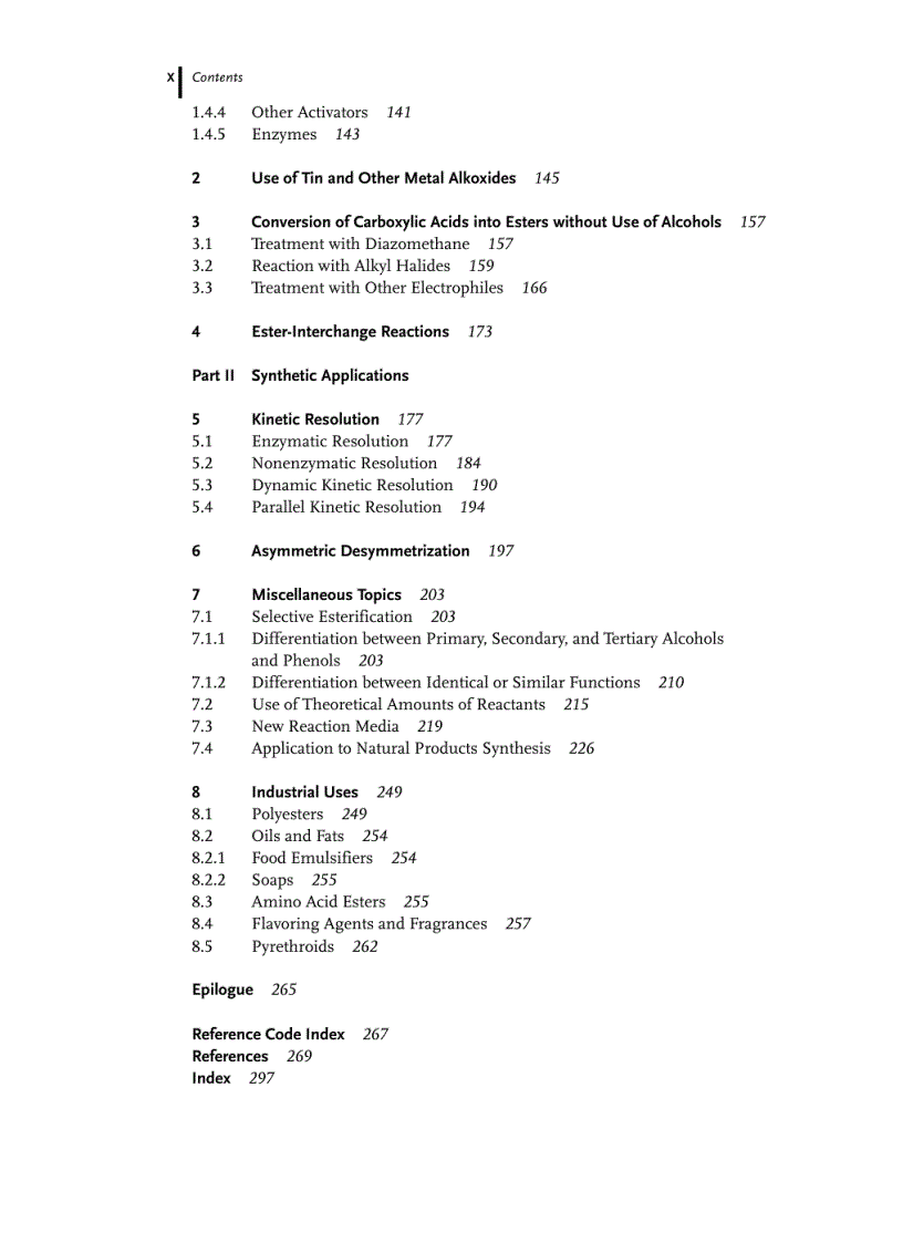 image for page Esterification Methods