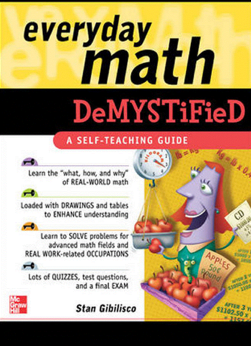 Everyday Math Demystified 1st Edition