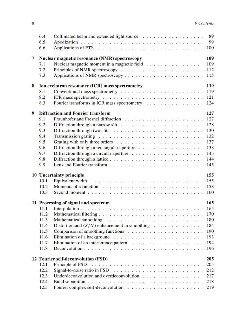 image for page Fourier Transforms in Spectroscopy