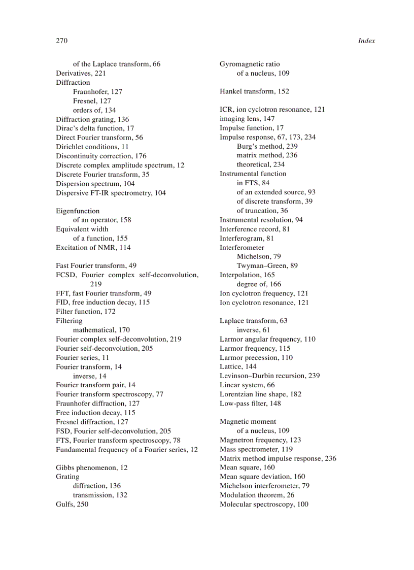 image for page Fourier Transforms in Spectroscopy