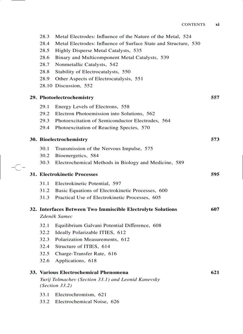 image for page Fundamentals of Electrochemistry 2nd Edition