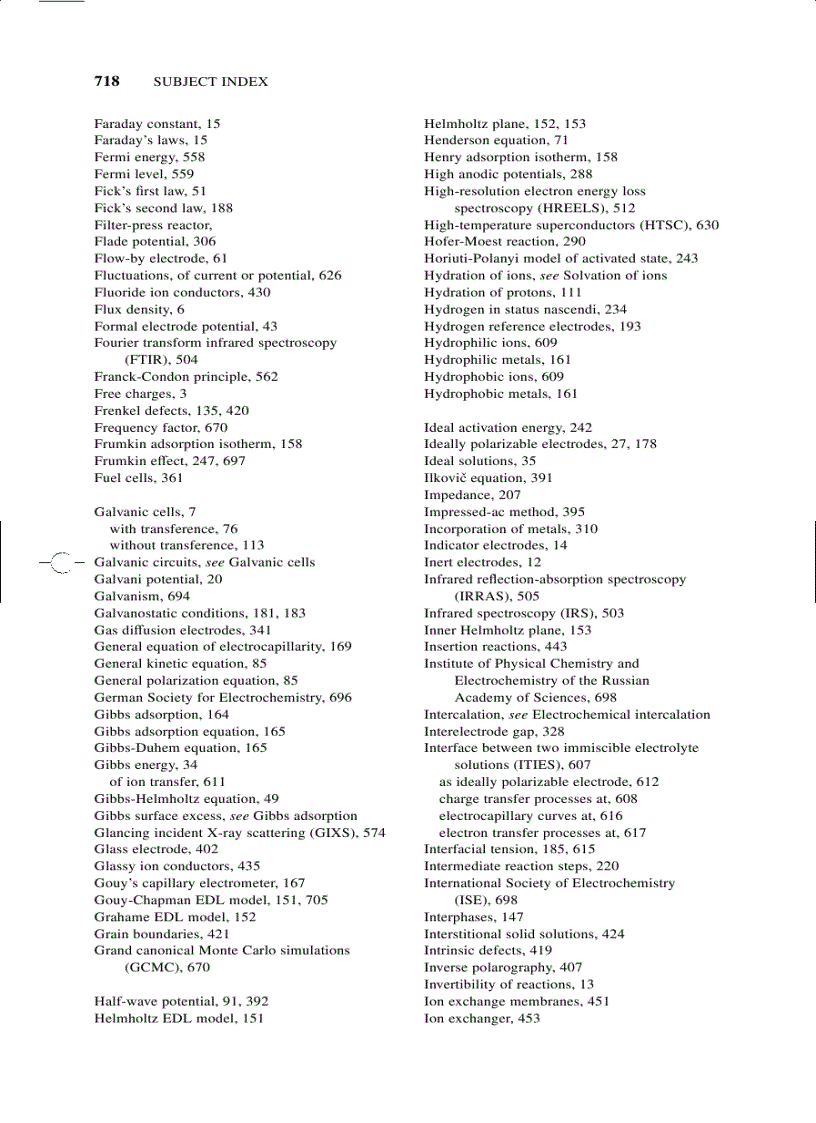 image for page Fundamentals of Electrochemistry 2nd Edition