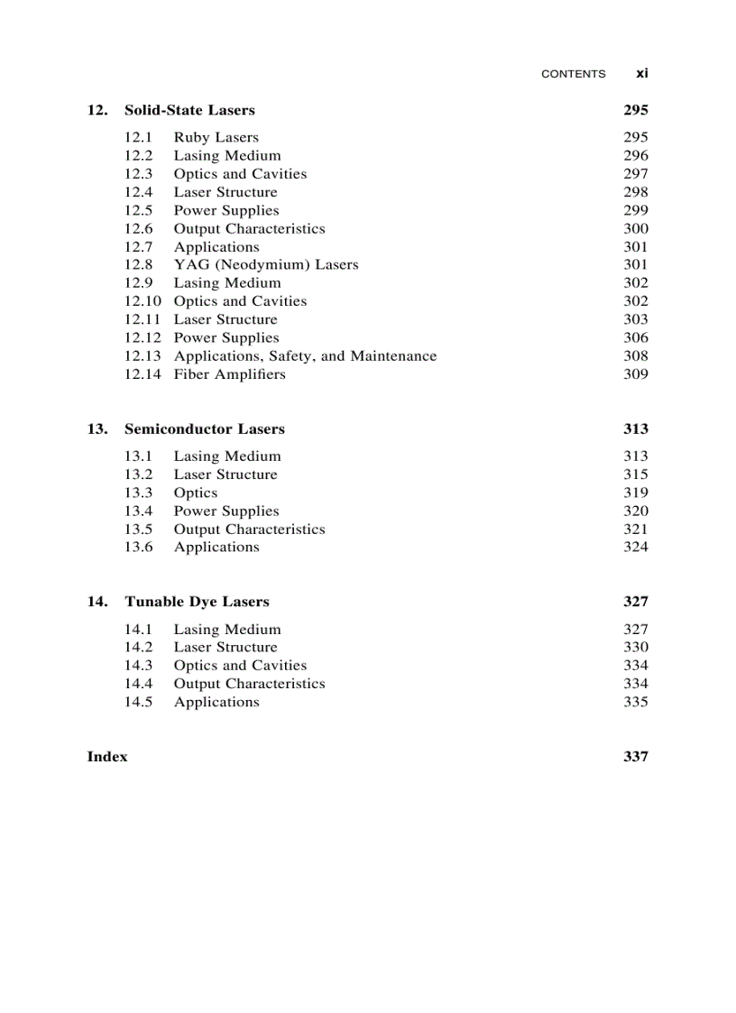 image for page Fundamentals of Light Sources and Lasers