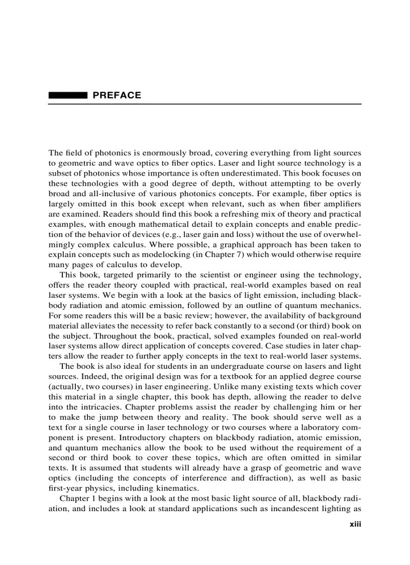image for page Fundamentals of Light Sources and Lasers