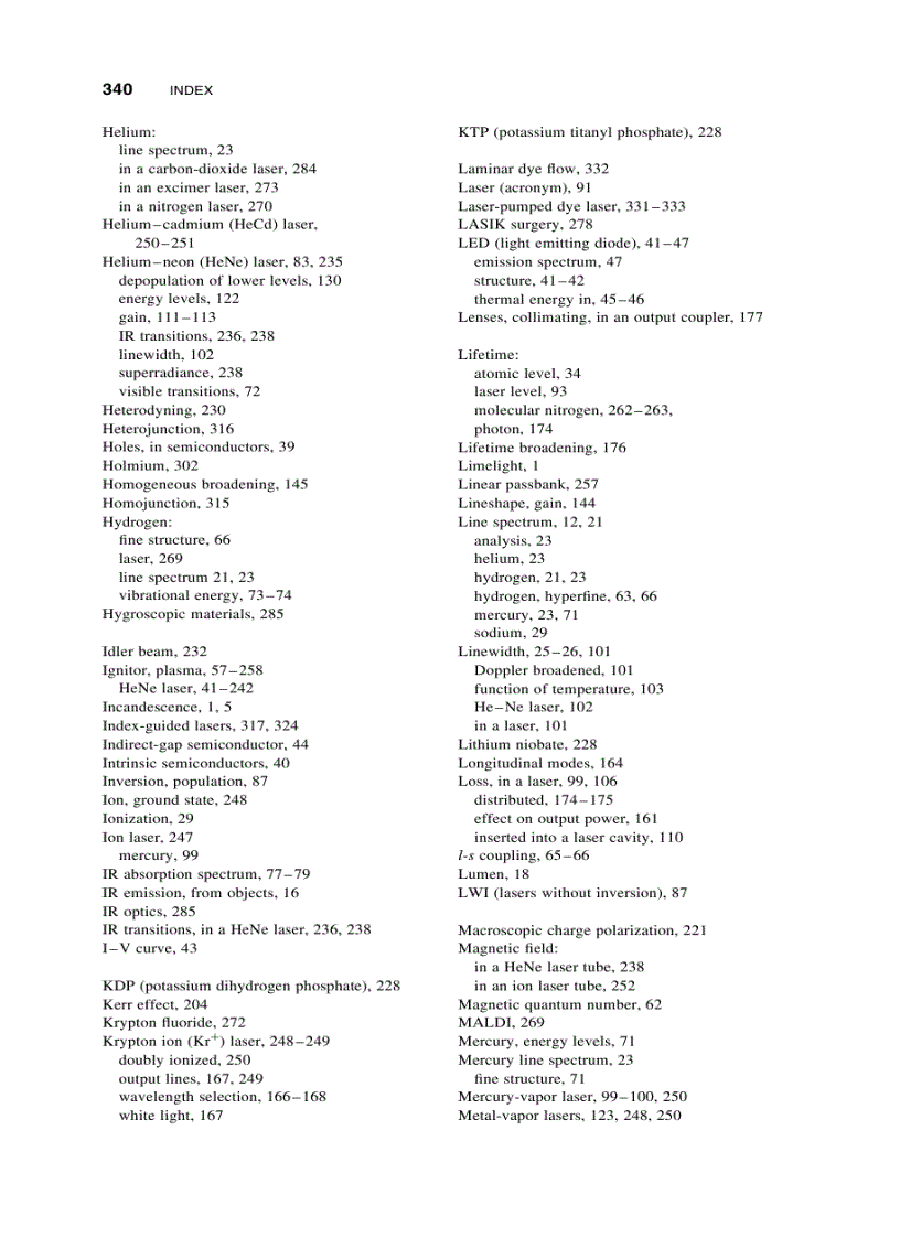 image for page Fundamentals of Light Sources and Lasers