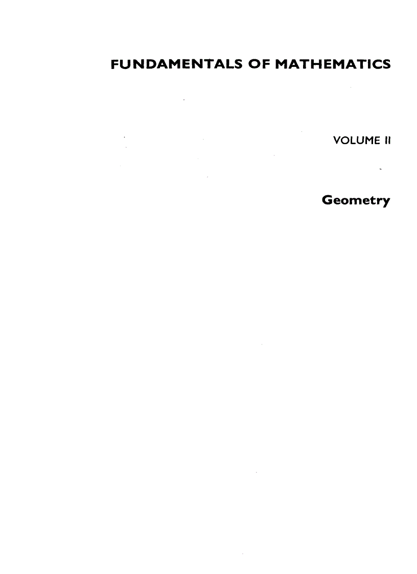 image for page Fundamentals of Mathematics