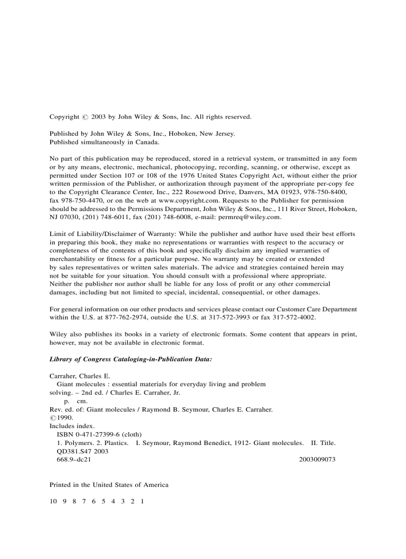 image for page Giant Molecules 2nd Edition