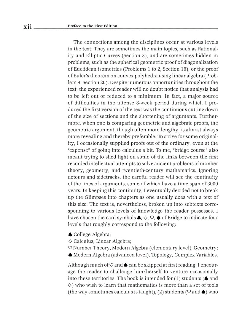 image for page Glimpses of Algebra and Geometry 2nd Edition