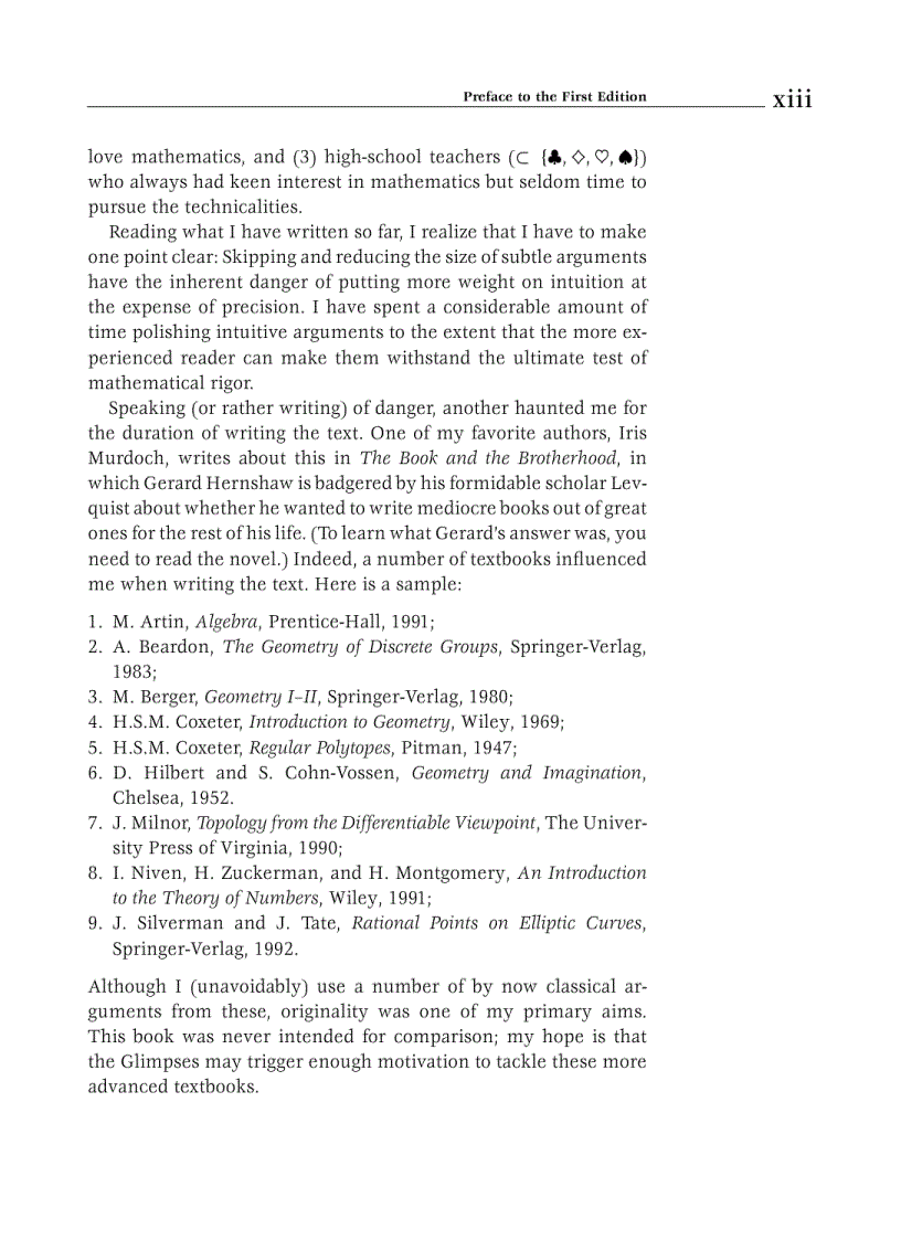 image for page Glimpses of Algebra and Geometry 2nd Edition